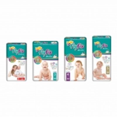 resources of Flyfix Twin Package Baby Diaper 2-5 Size exporters
