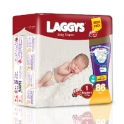 resources of Laggys Baby Diaper Mega Packs Newborn 1 Size exporters