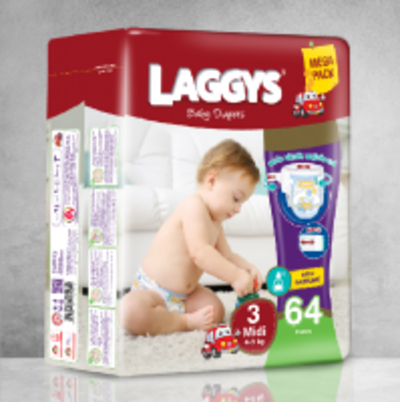 resources of Laggys Baby Diaper Mega Packs Midi 3 Size exporters