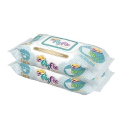 resources of Flyfix Wet Wipes 60 Pcs/pack - 1 Bale/12 Pcs exporters