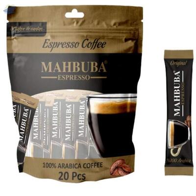 resources of Mahbuba Espresso Coffee 100% Arabica 2Gr 20 Pcs exporters