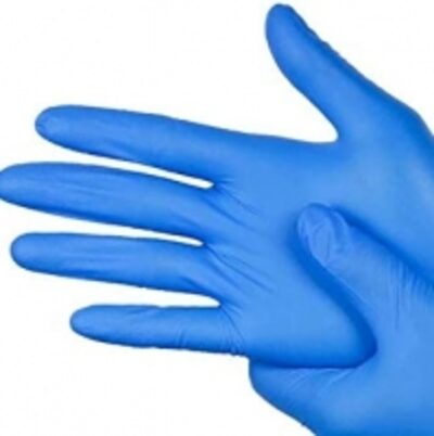resources of Nitrile 100 Pack Strong Quality Gloves Blue exporters