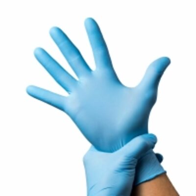 resources of Disposable Blue Nitrile Powder Free Exam Gloves exporters