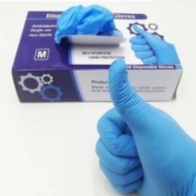 resources of Blue  Nitrile Gloves (100 Pairs Per Box) exporters
