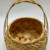 Bamboo Basket Storage For Eggs, Fruits Etc Exporters, Wholesaler & Manufacturer | Globaltradeplaza.com