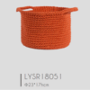 Fashionable Cotton Rope Storage Basket Exporters, Wholesaler & Manufacturer | Globaltradeplaza.com
