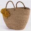 Handbade Seaweed Straw Fashion Tote Handle Bag Exporters, Wholesaler & Manufacturer | Globaltradeplaza.com