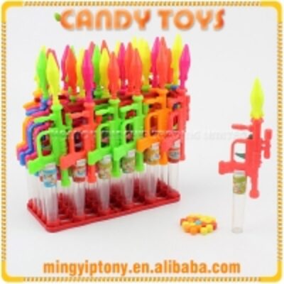 Plastic Missile Gun Shape Toy Candy Exporters, Wholesaler & Manufacturer | Globaltradeplaza.com