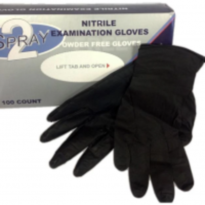 Black Nitrile Medical Disposable Gloves Exporters, Wholesaler & Manufacturer | Globaltradeplaza.com