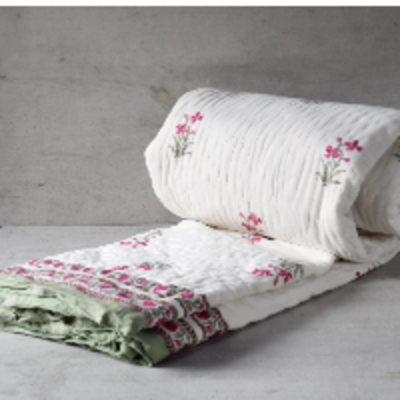 resources of Hand Block Printed Quilt exporters