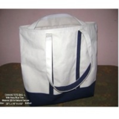 resources of Canvas Tote Bag- L exporters