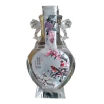resources of Fairy Designed Hand Painted Glass Vase exporters