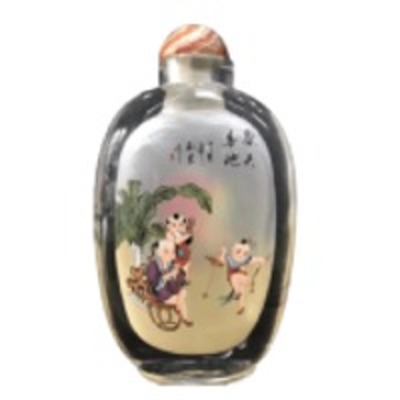 resources of Tong Qu Chinese Hand Painting Glass Bottle exporters