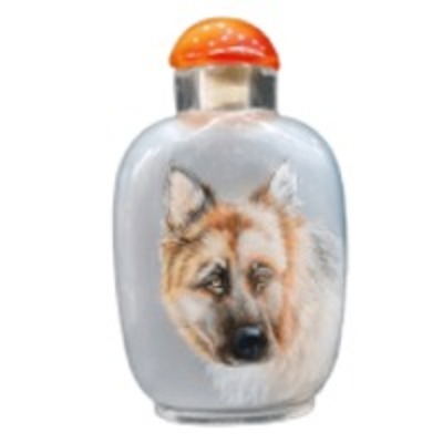 resources of Animal Dog Designed Glass Bottle exporters