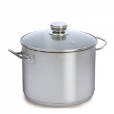 resources of Steel Stock Pot  With Glass Lid exporters