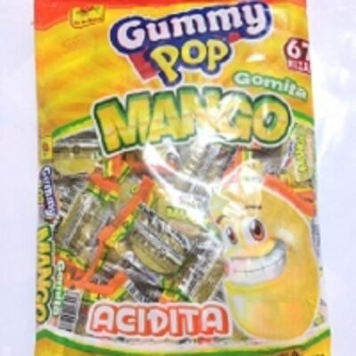 resources of De La Rosa Gummy Pop Gomita Mango 55Ct exporters