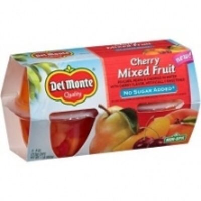 resources of Del Monte Cherry Mix Fruit Cups 100% Juice 4/4Oz exporters