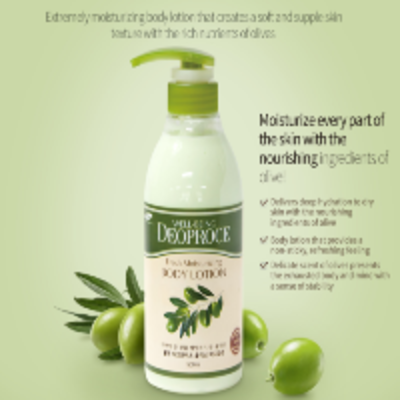 resources of Korean Well-Being Moisturizing Olive Body Lotion exporters