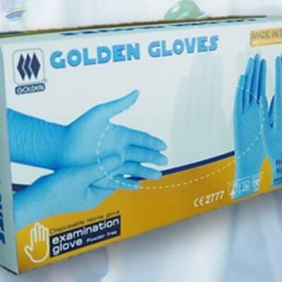 resources of Golden Nitrile Gloves - Production exporters