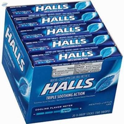 Halls Intense Cool Cough Drops Exporters, Wholesaler & Manufacturer | Globaltradeplaza.com