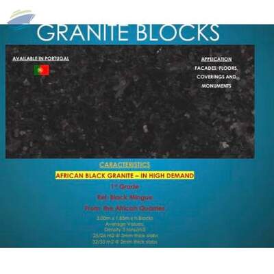 resources of Black Granite exporters
