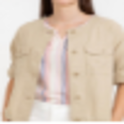 Rolled Sleeves Linen / Rayon Shirt Jacket Exporters, Wholesaler & Manufacturer | Globaltradeplaza.com
