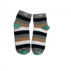 Ladies Ankle Stripe Socks Exporters, Wholesaler & Manufacturer | Globaltradeplaza.com