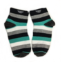Ladies Ankle Stripe Socks Exporters, Wholesaler & Manufacturer | Globaltradeplaza.com