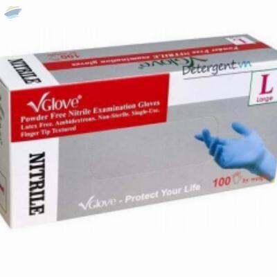 resources of Vglove Non-Sterile Powder Free Nitrile Gloves exporters