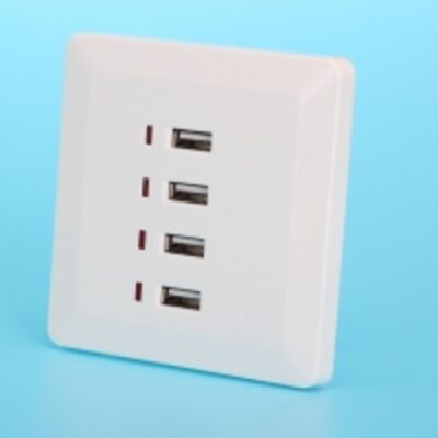 resources of 4 Ports 4.8A Usb Wallmount Outlets exporters