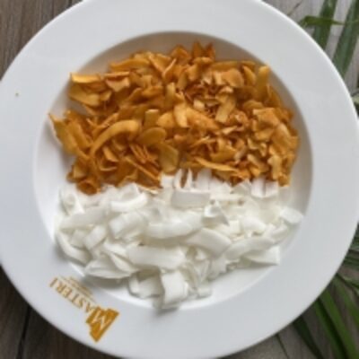 Vietnam Roasted Coconut Chip Naturally Exporters, Wholesaler & Manufacturer | Globaltradeplaza.com