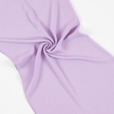 resources of Luxury Plain Crepe Scarf Lilac exporters