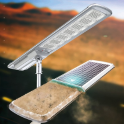 Automatic Dust-Off Solar Streetlights For Desert Exporters, Wholesaler & Manufacturer | Globaltradeplaza.com