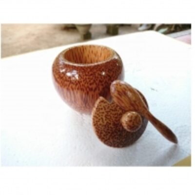 Coconut Wood Spice Jars Exporters, Wholesaler & Manufacturer | Globaltradeplaza.com