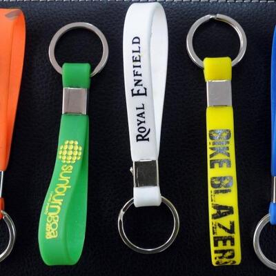 resources of 12Mm Silicon Keychain Printed exporters