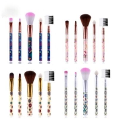 resources of Colorful Design 5Pcs Makeup Brush Set exporters