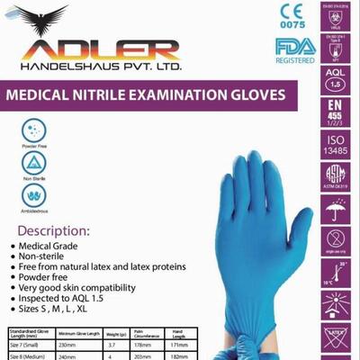 resources of Disposable Medical Nitrile Examination Gloves exporters