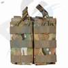 Molle Double Mag Pouch Carrier For 5.56 Combat Exporters, Wholesaler & Manufacturer | Globaltradeplaza.com