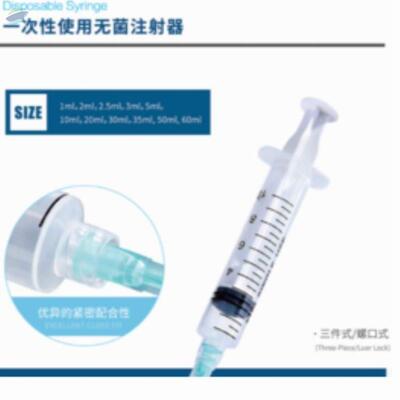 resources of Sterile Hypodermic Syringes With Needle exporters