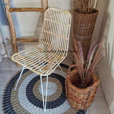 resources of Sheilla Rattan Iron Chair exporters