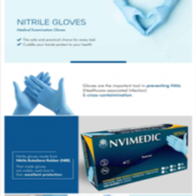 resources of Nvimedic Nitrile Medical Gloves  - (Cif) exporters