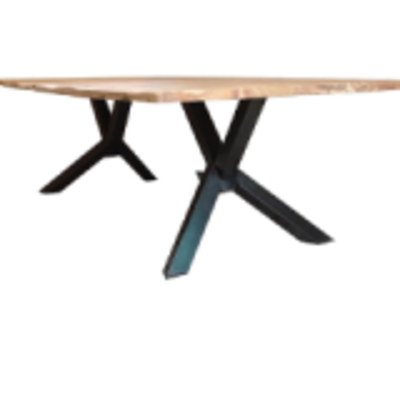 resources of Live Edge Dinning Table With Y Leg exporters
