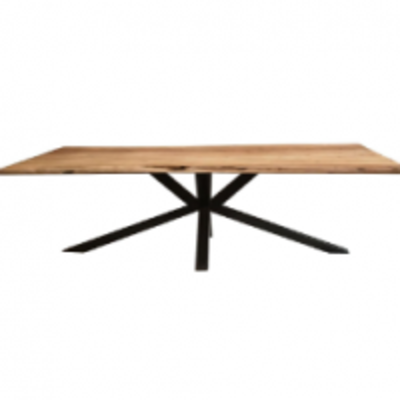 resources of Live Edge Dinning Table With Star Leg exporters