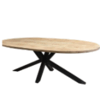 Oval Dinning Dinning Table With Star Leg Exporters, Wholesaler & Manufacturer | Globaltradeplaza.com