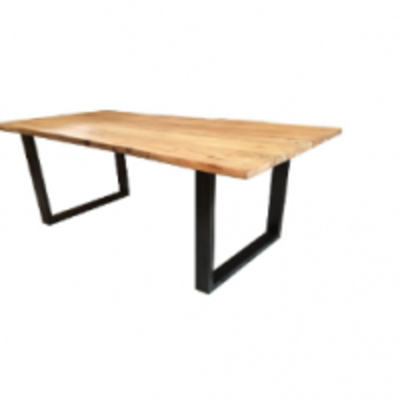 resources of Live Edge Dinnig Table With U Leg exporters