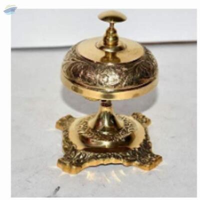 Brass Aluminium Vintage Desk Bell Exporters, Wholesaler & Manufacturer | Globaltradeplaza.com