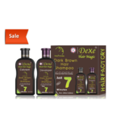 resources of Dexe Dark Brown Hair Magic Shampoo exporters