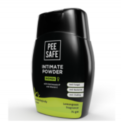 Pee Safe Intimate Powder  For Women 75Gm Exporters, Wholesaler & Manufacturer | Globaltradeplaza.com