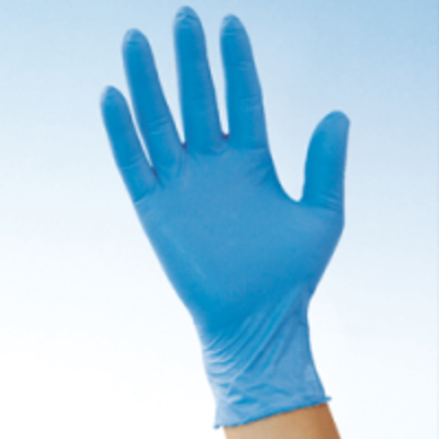 resources of Hongray Pvc Nitrile Synthetic Gloves (Blue) exporters