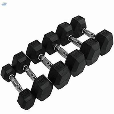 resources of Hex Rubber Dumbbell  20 To 50Kg exporters